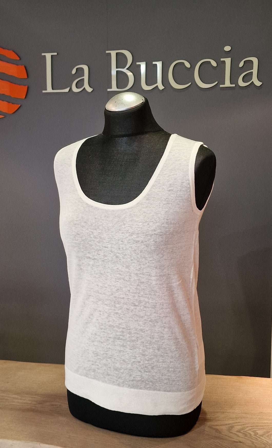 Estheme Cachemire (zīds/lins) top